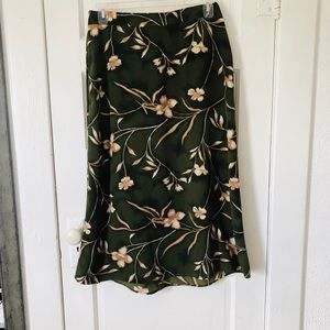 Vintage floral maxi skirt size 16w